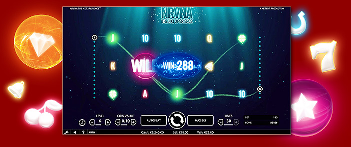 Jeu Gratuit NetEnt : NRVNA, une machine à sous Zen et calme au thème futuriste ! Jeu Gratuit NetEnt : NRVNA, une machine à sous Zen et calme au thème futuriste !