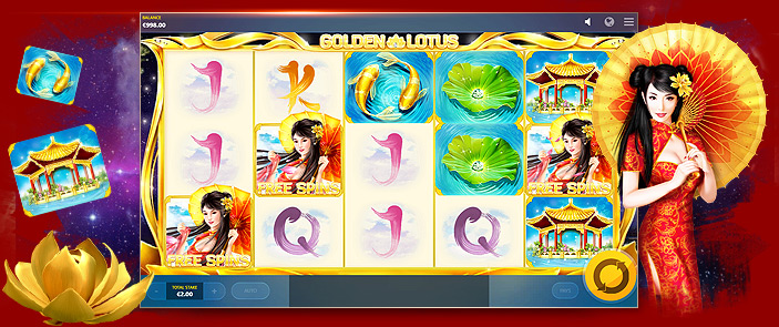Golden Lotus, une machine à sous asiatique signée Red Tiger Gaming ! Golden Lotus, une machine à sous asiatique signée Red Tiger Gaming !