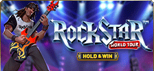 Machine à sous rentable Rockstar: World Tour Hold & Win 