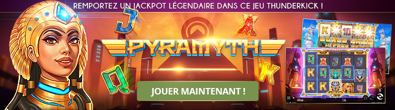 Nouvelle machine à sous Thunderkick : Pyramyth