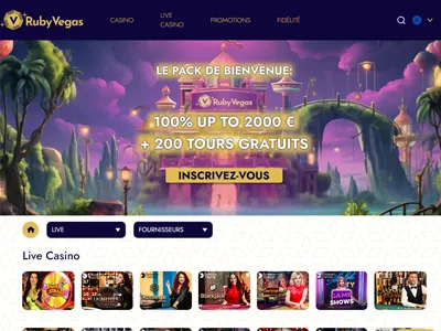 Quels avantages de s'inscrire sur le casino en ligne Ruby Vegas en 2024 ?