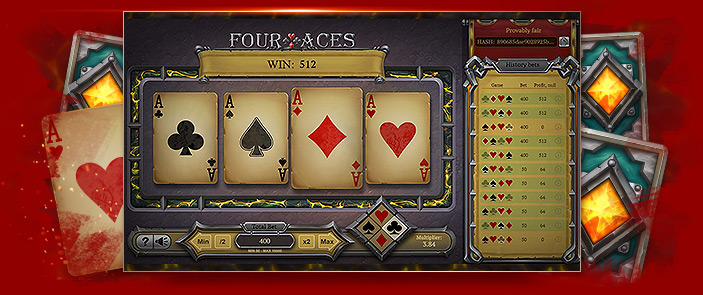Découvrez Four Aces, un jeu de table instanté Vidéo Poker EvoPlay Entertainment Découvrez Four Aces, un jeu de table instanté Vidéo Poker EvoPlay Entertainment
